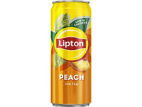 Lipton pêche canette de 33cl 24 pièces ( Belge )